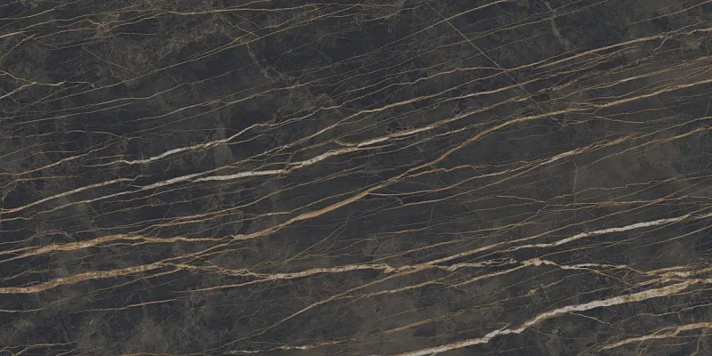 Керамогранит Ламинам I Naturali Marmi Noir Desir 162x324 LAMF006530_IT - фото 1