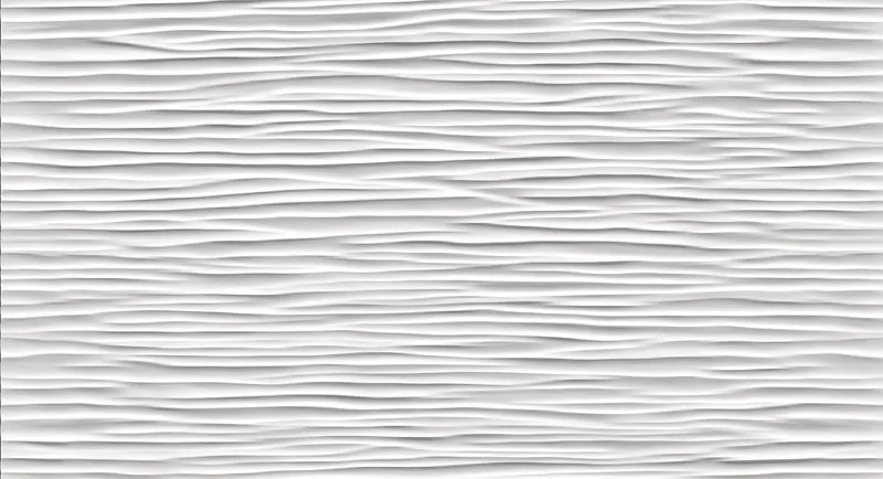Керамическая плитка Atlas Concorde Italy 3D Wall Design White Wave Matte 30.5x56 9D5W - фото 1