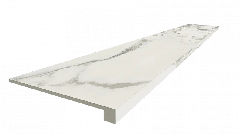 Ступень ColiseumGres Микеланджело Колд фронтальная 620070002498 серый 33x60 - фото 1