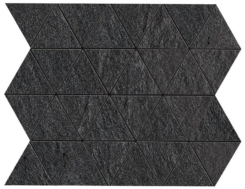 Мозаика Atlas Concorde Italy Klif Dark Triangles 28.5x33 AN7J - фото 1