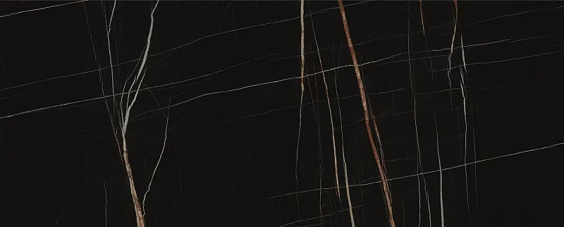 Керамогранит Ламинам I Naturali Marmi Sahara Noir Extra Bocciardato 120x300 LAMF010646_IT - фото 1