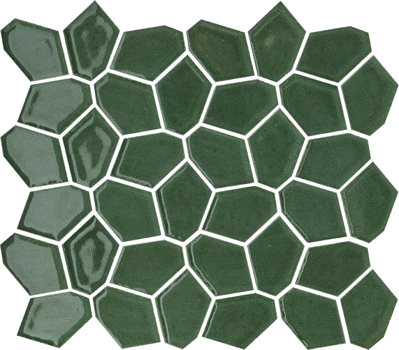Мозаика Италон Авангард Эмеральд Спектрум 600110001121 зеленый 29.2x33.2 - фото 1