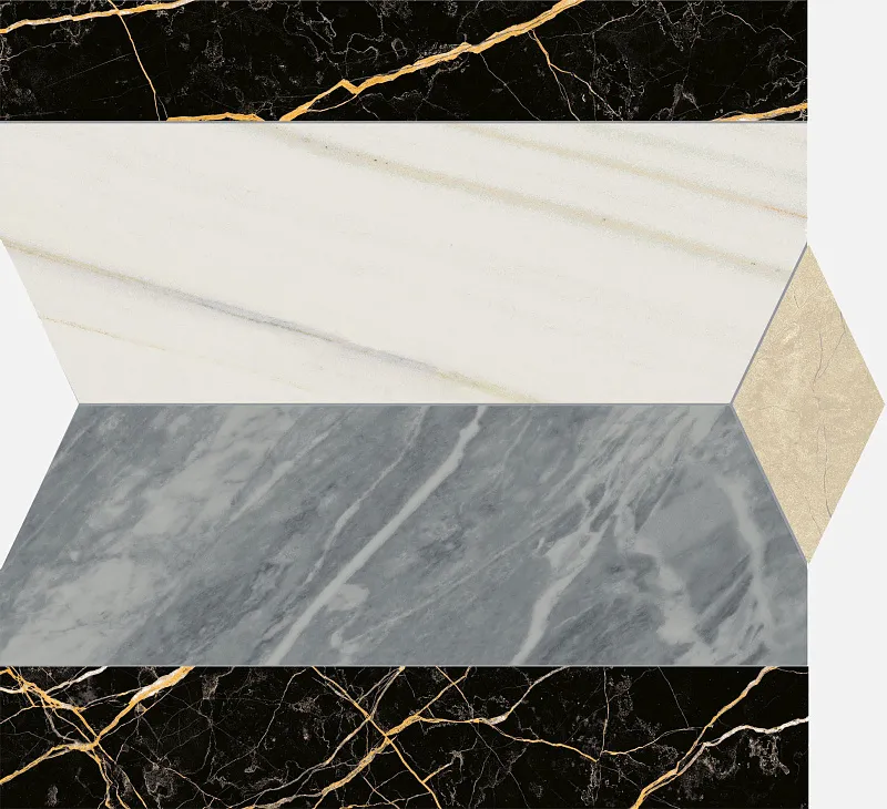 Декор Италон Charme Extra Lasa Intarsio Fascia 59x59 - фото 1