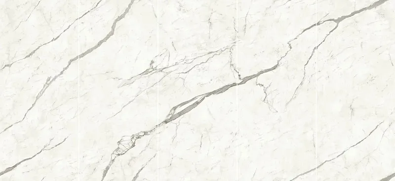 Керамогранит Atlas Concorde Italy Marvel Shine Statuario Supremo Kit Endless Silk 120x278 A6ES - фото 1