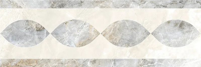 Бордюр Kerranova Canyon Grey 20x60 K-905/LR/f01-cut/200x600x10 - фото 1