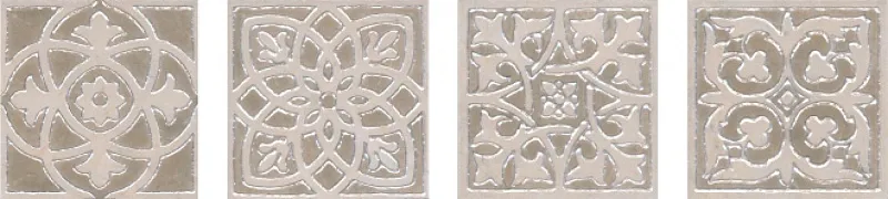 Вставка Kerama Marazzi HGD\B170\SG1550L Парнас беж лаппатированная 9,5x9,5 - фото 1