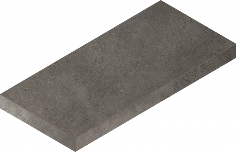 Ступень угловая левая Италон Millennium X2 Black X2 33x60 - фото 1