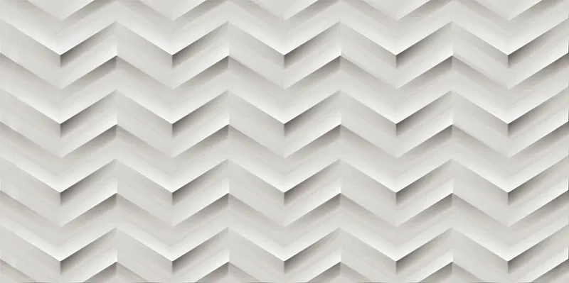 Керамическая плитка Atlas Concorde 3D White Chev 30,5x56 - фото 1