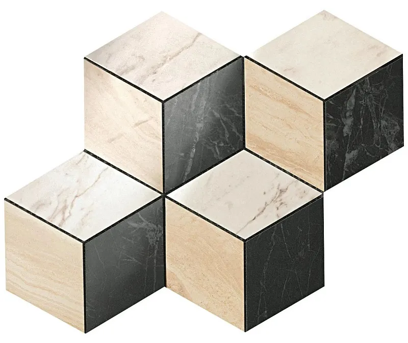 Мозаика Atlas Concorde Italy Marvel Pro Multicolor Warm Mosaico Esagono 30x35 ADVR - фото 1