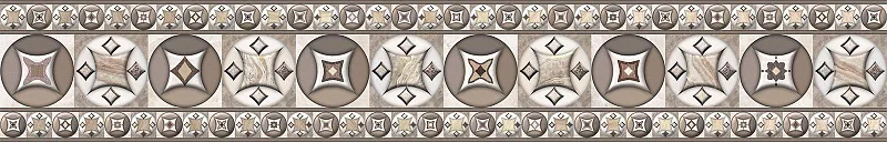 Бордюр Alma Ceramica Veliente BWU54VLN404 8x50 - фото 1