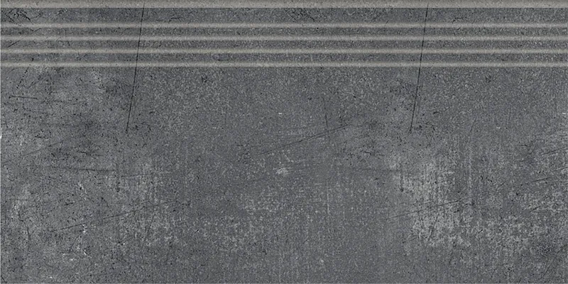 Ступень Керранова Fabrika Dark Grey K-2018/MR/st01/300x600x9 серый - фото 1