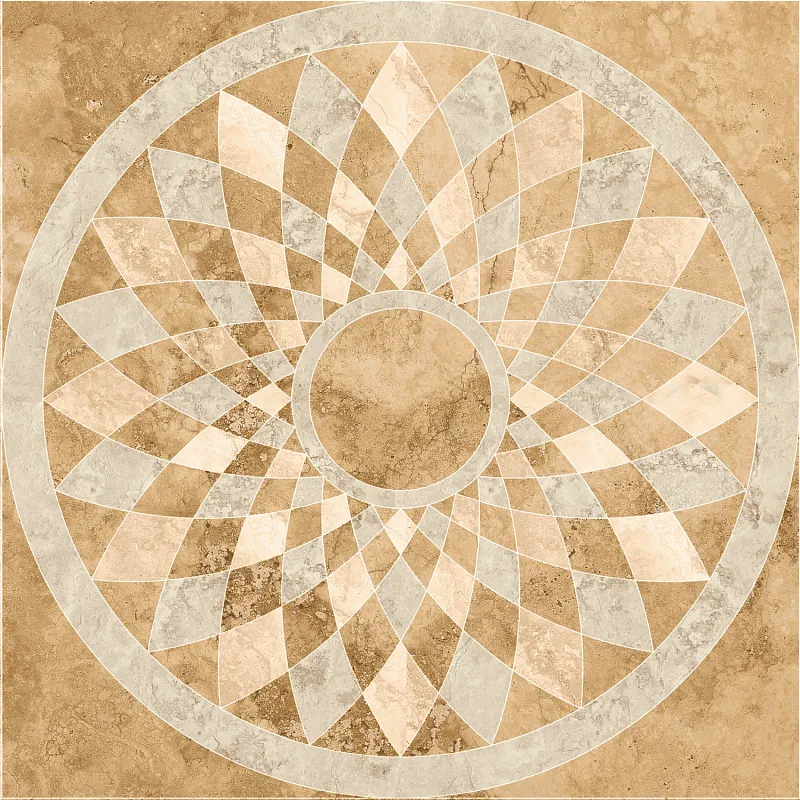 Декор Kerranova Shakespeare Beige Brown 120x120 K-4002/SR/d01-cut/1200x1200x10 - фото 1