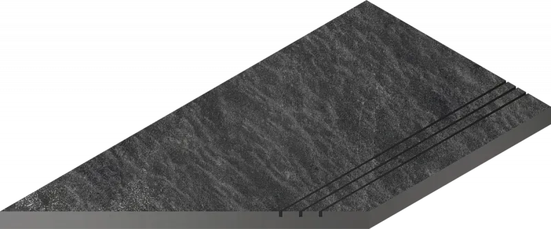 Бортик левый Италон Materia X2 Titanio 30x60 - фото 1