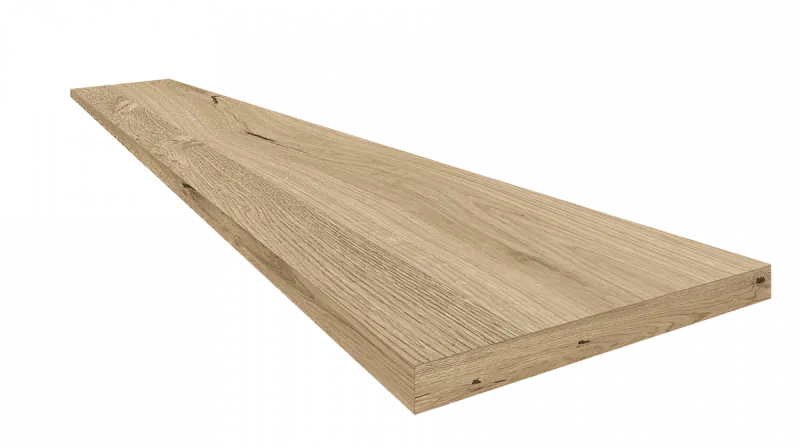 Ступень ColiseumGres Натура Хани угловая правая 620070002510 бежевый 33x120 - фото 1