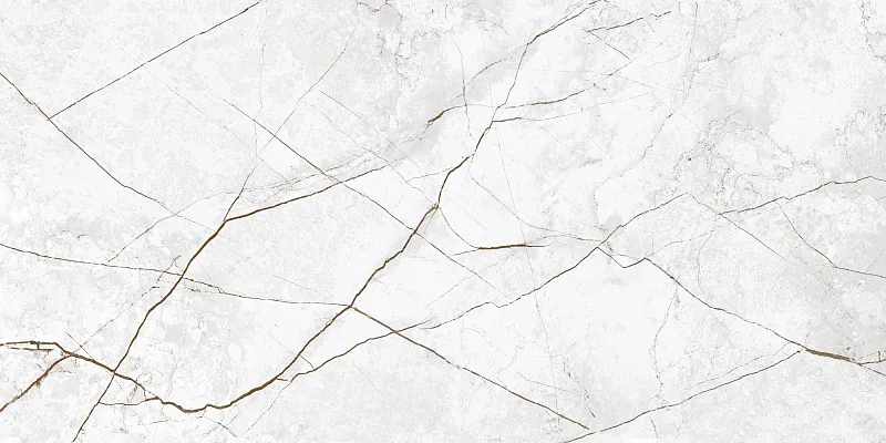 Керамогранит Идальго Sandra White MR 60x120 белый - фото 1