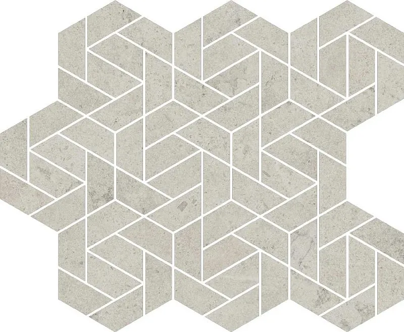 Мозаика Италон Metropolis Absolut Silver Icon 28,6x34,7 - фото 1