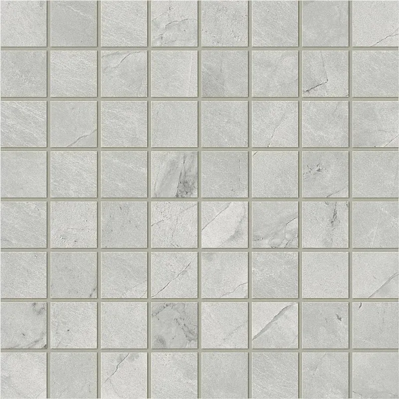 Мозаика Atlas Concorde Italy Marvel X Grey Cloud Mosaico Polished 30x30 AF9E - фото 1