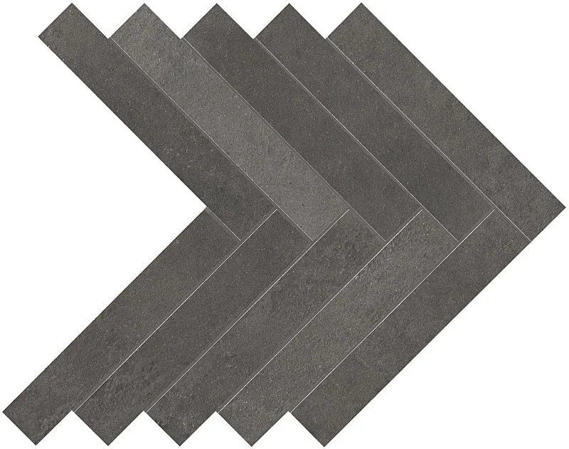 Мозаика Atlas Concorde Italy Dwell Smoke Herringbone 36.2x41.2 A1DF - фото 1