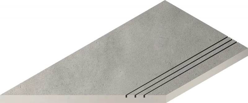 Бортик левый Италон Millennium X2 Silver 30x60 - фото 1