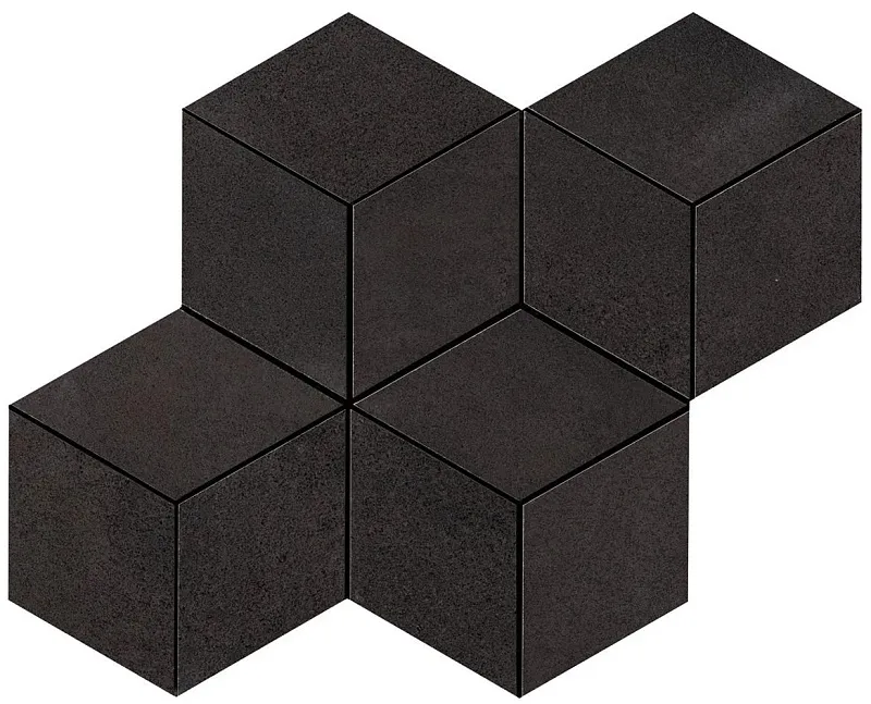 Мозаика Atlas Concorde Italy Blaze Iron Esagono Matte 35.2x30.5 A0UQ - фото 1