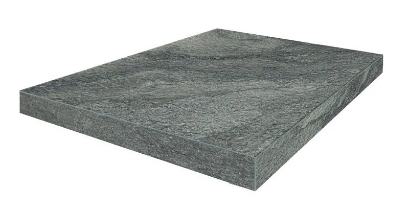 Ступень угловая левая Coliseumgres Sanremo Grigio 33x45 - фото 1