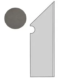 Ступень правая Atlas Concorde Italy Dwell Smoke Battiscopa Sag. Dx A1LP 7.2x30 - фото 1