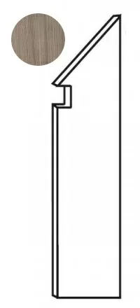 Ступень правая Atlas Concorde Italy Etic Rovere Grigio Battiscopa Sag.Dx ANCK 7.2x30 - фото 1