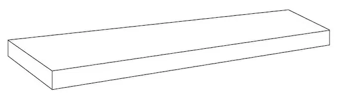 Ступени Atlas Concorde Forte dei Marmi Panda White Scalino Angolare SX 33x160 620070002408 - фото 1