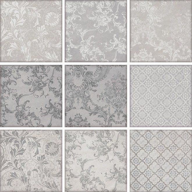 Kerama Marazzi Марчиана микс серый