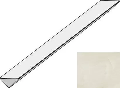 Бордюр Atlas Concorde Italy Marvel Imperial White Corner LM5W 1.4x50 - фото 1