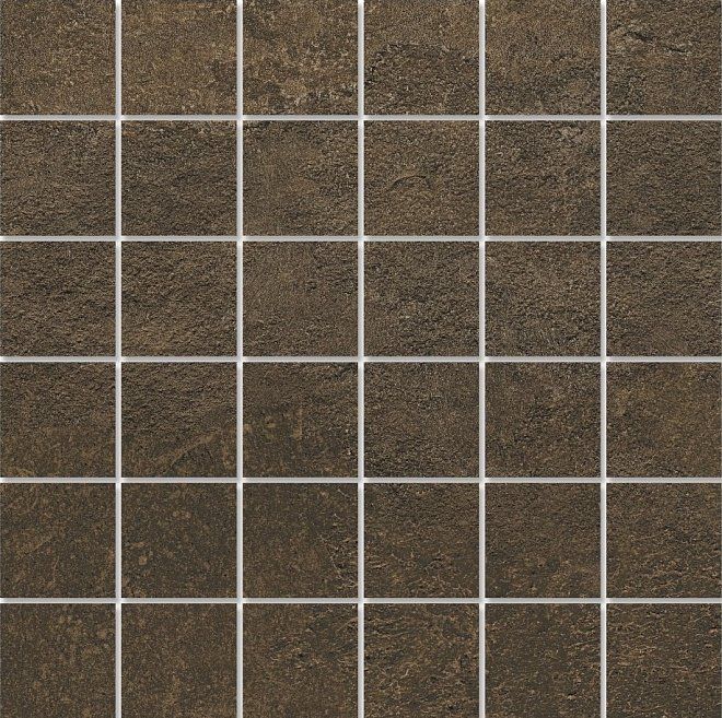 Kerama Marazzi Декор Про Стоун коричневый мозаичный