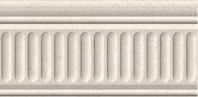 Kerama Marazzi Бордюр Золотой пляж светлый беж структурированный