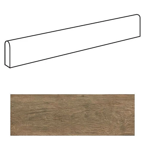 Плинтус Atlas Concorde Italy Axi Brown Chestnut Battiscopa ANLM 7.2x90 - фото 1