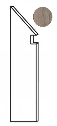 Ступень левая Atlas Concorde Italy Etic Rovere Grigio Battiscopa Sag.Sx ANCR 7.2x30 - фото 1