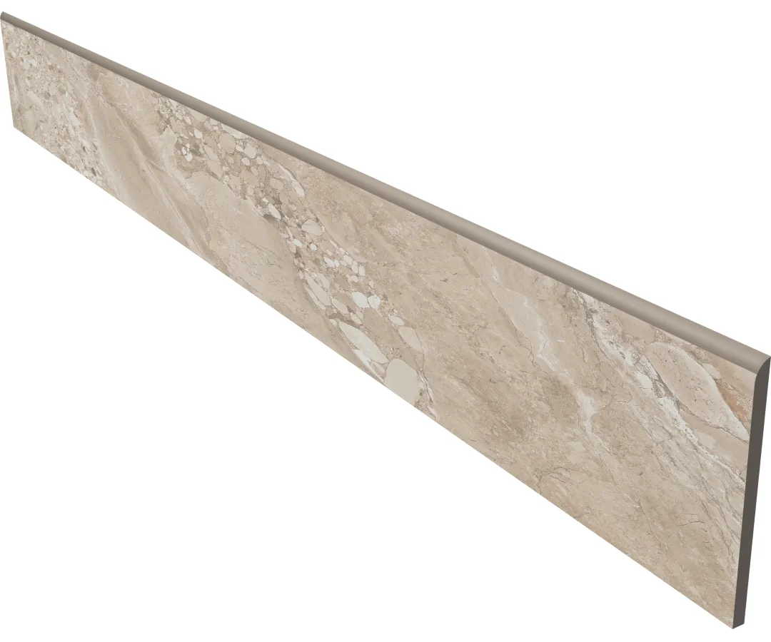 Плинтус Estima OM02 Ametis Oceanmist Beige 7x60 бежевый непол. - фото 1