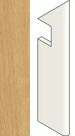 Ступень правая Atlas Concorde Italy Exence Almond Battiscopa Sag.Dx AMBE 7.2x30 - фото 1