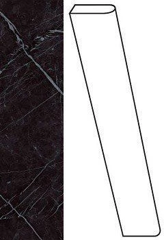Плинтус Atlas Concorde Italy Marvel Nero Marquina Battiscopa Lapp. ATDS 7.2x60 - фото 1