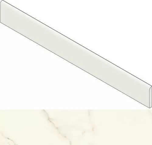 Плинтус Atlas Concorde Italy Marvel Calacatta Apuano Battiscopa Dig. Matt AGFD 7.2x60 - фото 1