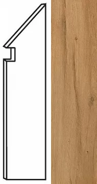 Ступень правая Atlas Concorde Italy Etic Rovere Venice Battiscopa Sag.Dx AV8G 7.2x30 - фото 1