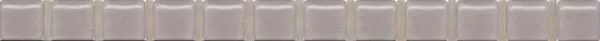 Бордюр Kerama Marazzi POF014 Карандаш Бисер серый матовый 1,4x20 - фото 1
