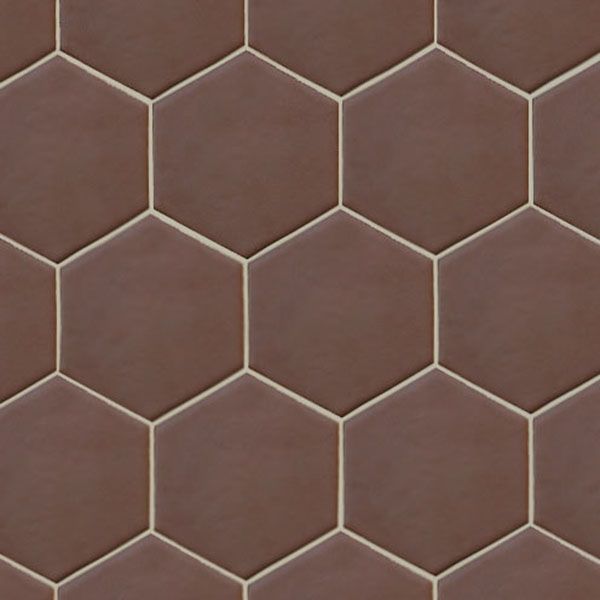 Equipe Ceramicas Hexatile Marron Mate