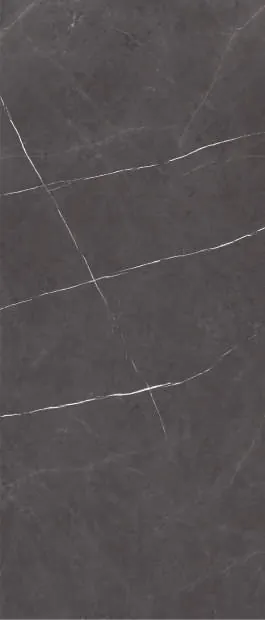 Керамогранит Maimoon Ceramica Слэбс Пьетра Неро Полиш коричневый 120x280 - фото 1