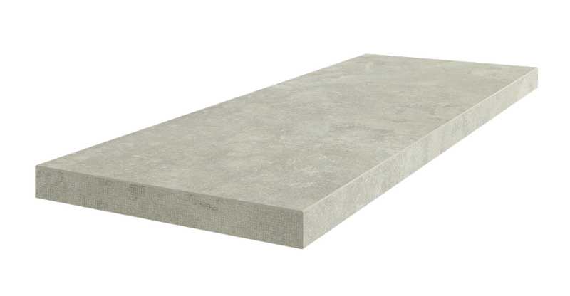 ColiseumGres Malpensa Grey Scalino Angolare Dx