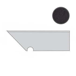 Ступень левая Atlas Concorde Italy Blaze Iron Battiscopa Sag.Sx A0IY 7.2x30 - фото 1