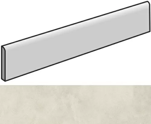 Плинтус Италон Millennium Pure 7,2x60 - фото 1