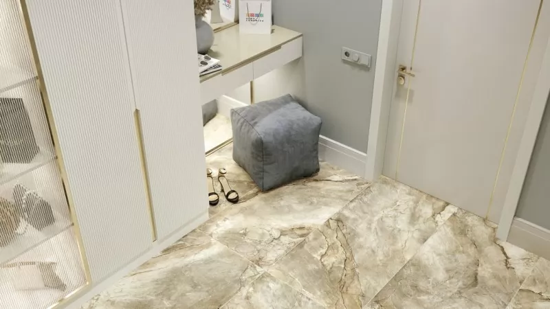 Керамогранит Alma Ceramica Вулкано GFA114VLC04L бежевый 57x114 - фото 8