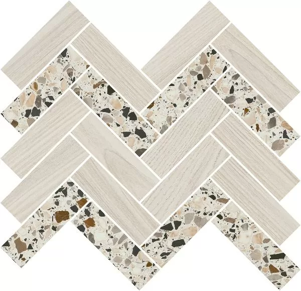 Мозаика Kerama Marazzi T042\SG5113 Монтиони мозаичный миндальный 34х35.5 - фото 2