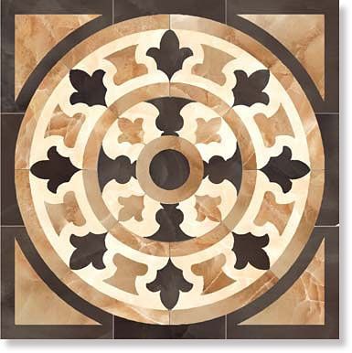 Ceracasa ROSETON DAMORE DARK