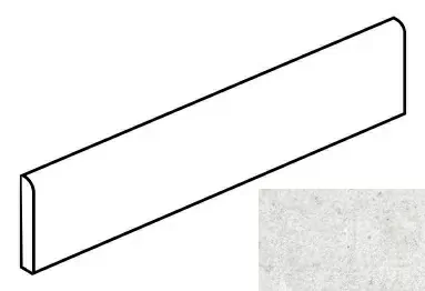 Плинтус Керранова Murashki Light Beige K-2120/MR/p01/76x1200x10 бежевый - фото 1