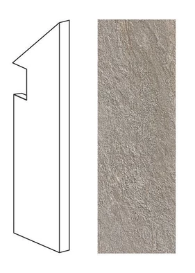 Ступень правая Atlas Concorde Italy Trust Silver Battiscopa Sag.Dx AEAP 7.5x30 - фото 1